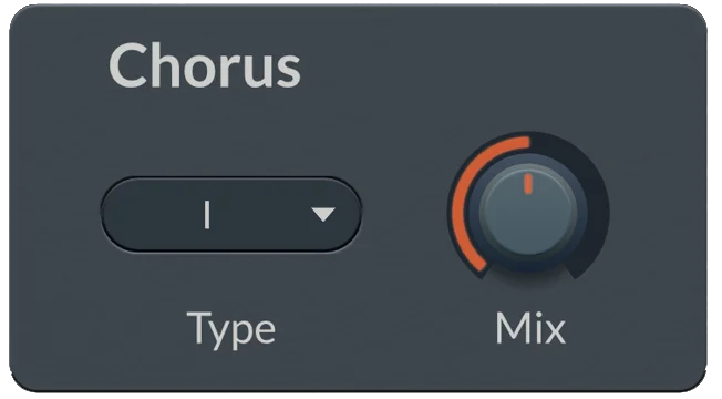 Vintage Chorus UI
