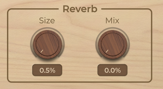 Reverb section