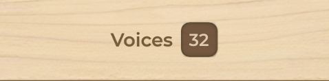 Voices display
